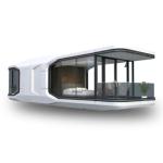 Contemporary Design Style Glass Cottage for Couples Holiday in Outdoor