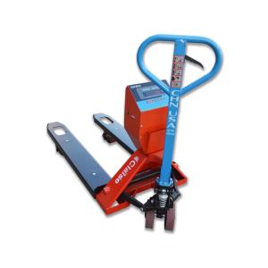 Wholesale PU Wheel 3000kg Pallet Jack Scales Electronic Hand Hydraulic Cargo Weighing from china suppliers