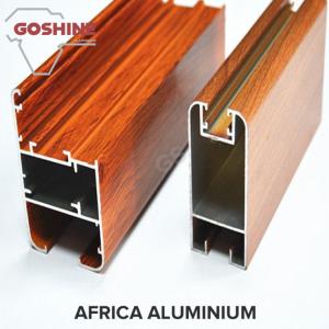 Wholesale Thermal Break Wood Grain Aluminium Casement Window Profile For Apartment Project from china suppliers