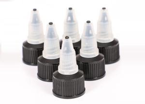 Wholesale 24mm Plastic Packaging Cosmetic Black Twist Off Cap For Gel Bottle from china suppliers