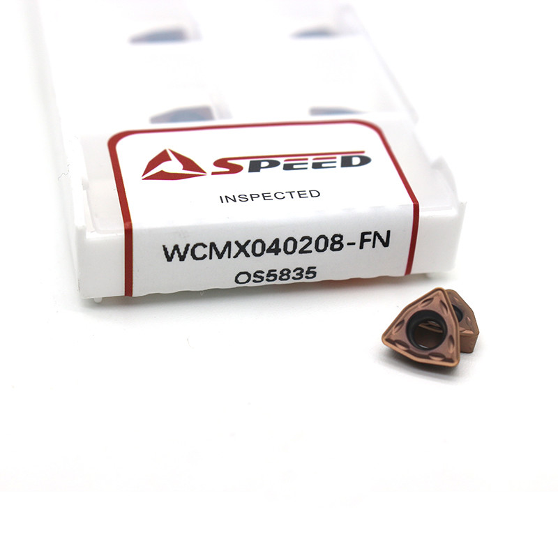 Tungsten U Drill Inserts WCMX050308 WCMX06T308 CNC Machine Use