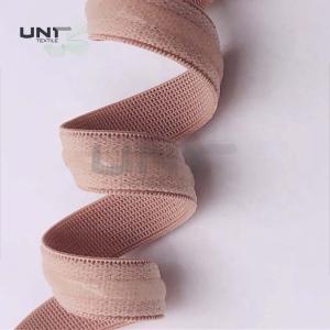 Wholesale Customized Nude Garments Accessories Polyester Silicone Drip Elastic Tape from china suppliers