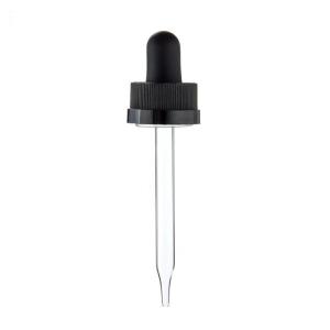 Wholesale 18mm 20mm 24mm Ribbed Pp Plastic Glass Dropper For Skin Care from china suppliers