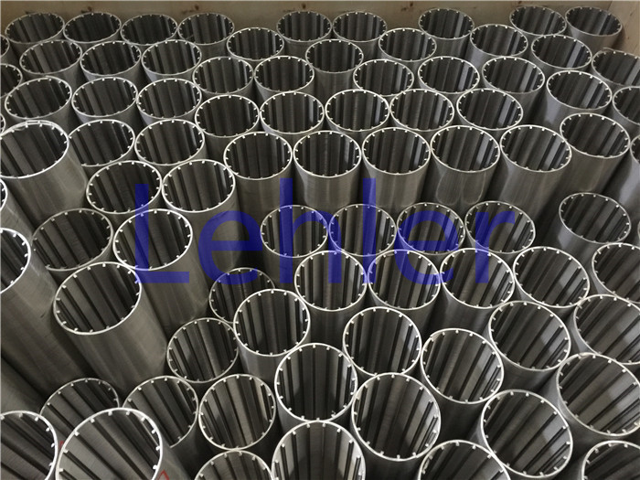 Slot Tube V Wire Screen Outside To Inside Type Perfect Roundness High Performance