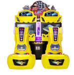 Two Players 3D Car Driving Arcade Game Machine Stylish 200*180*210CM'