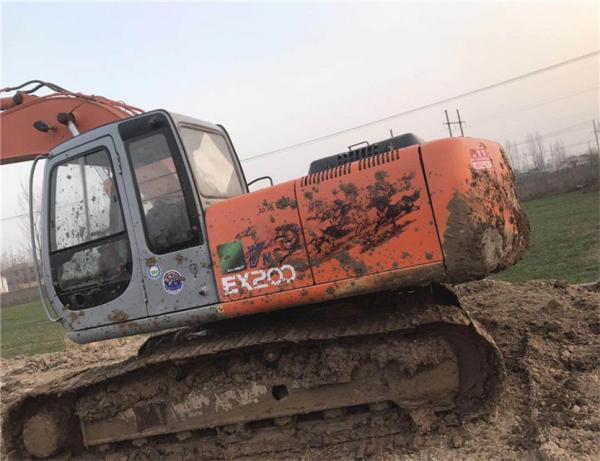 japan used ex200-5 excavator with good condition/hitachi japan ex200-5 used