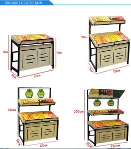 Wholesale Convenience Store Fruit And Vegetables Shelves Supermarket Rack from china suppliers