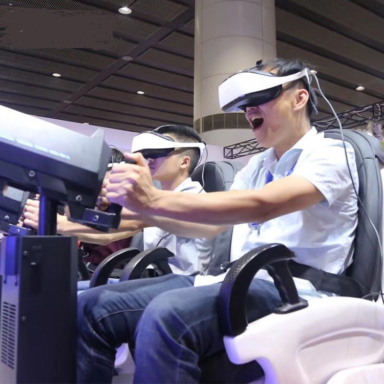 Space Ship 9d Virtual Reality Simulator For Theater 6 Seats 425kg Weight