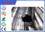 28 MM Outer Dia Extruded Aluminium Tube Coach Interior Trim Part With 6063