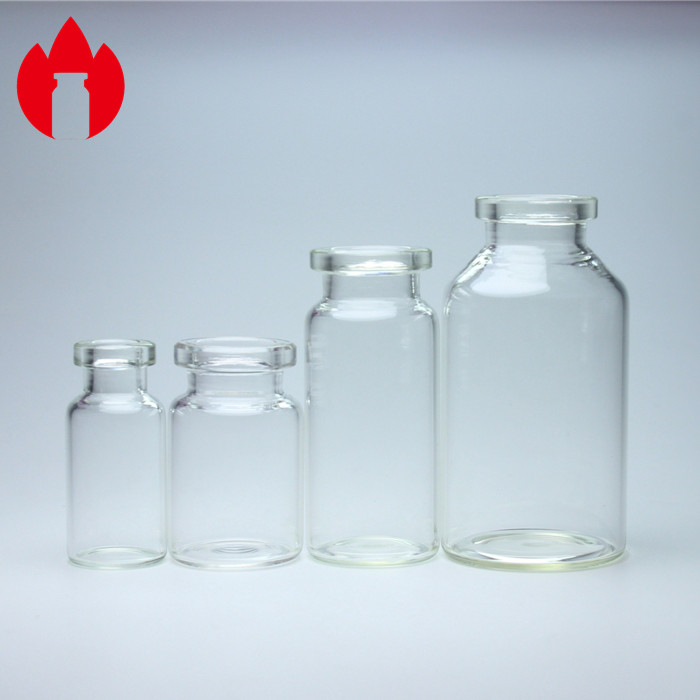 WFI Washed Depyrogenated ETO Sterile Glass Bottle Vial in Nest Tray