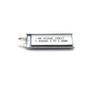 Wholesale OEM ODM 1.48Wh 3.7V 400mAh Lithium Ion Polymer Cell from china suppliers