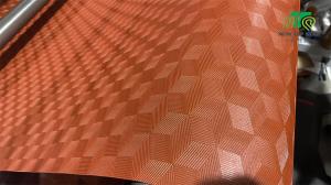 Wholesale Waffle Orange Vinyl Plank Flooring Underlay 1.5mm EVA Pattern Customized from china suppliers