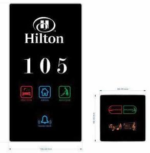 Wholesale Wireless Hotel Electronic Door Number System Manufacturer From CHINA from china suppliers