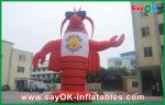 Lobster Inflatable Character , Customized Moving Inflatable Mascot