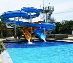 5-12 Meters Width Fiberglass Swimming Pool Slide for Land Transport Customers