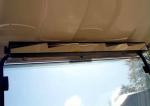 Plastic 5 Panel Golf Cart Side Mirrors Panoramic Wide Angle For Club Car