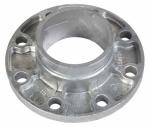 Cast Ductile Iron Grooved Pipe Fittings Grooved Quick Flange Adaptor for PE PVC