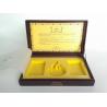 Rigid Board Luxury Gift Boxes For Cigar, Personalized Gift Packaging Box With Sponge Tray for sale