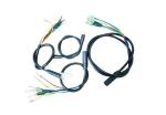 Electric Bike Spare Parts Waterproof Connector Plug for Motors / Displays