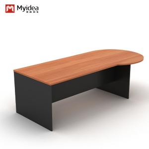 China Simple Single Person Independent Office Desk Large Countertop W1600*D800*H750 MFC Wood Style Office Furniture Supervisor Desk on sale