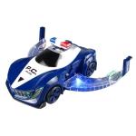 360 Rotation Electric Police Car Vehicle LED Music Kids Educational Toys
