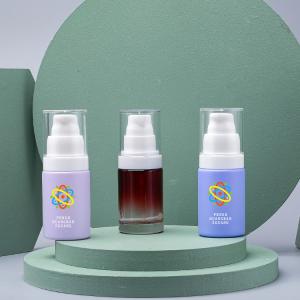 Wholesale 30ml 20ml Custom color skincare packaging lotion glass bottle pump wholesale from china suppliers