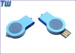 Brightness Button LED Light 8GB Pen Drives Twister Resin Dome Logo
