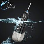 CE Approved Ultrasonic Water Flosser 300 Ml Removable Tank With IPX7 Waterproof
