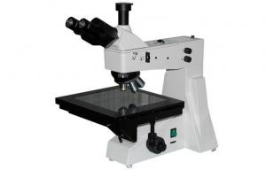 China Halogen Lamp Upright Trinocular Stereo Microscope ,  Inverted Metallurgical Microscope  on sale
