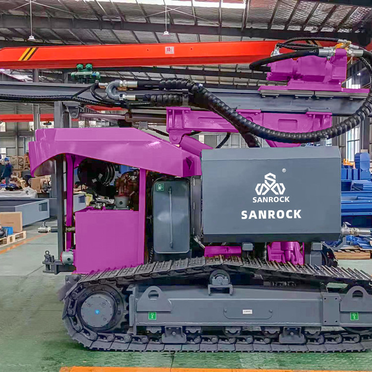 Pile Driving Machine Photovoltaic Pile Drilling Rig Hydraulic Rotary Pile Driving Rig