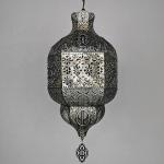 Classic Lamparas Arabe Marroqui Gantung Maroko Arab Etched Lighting(WH-DC-62)