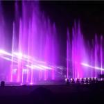 Multimedia music dancing water feature
