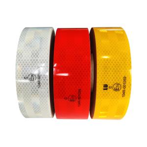 Wholesale Waterproof Reflective Safety Tape 2 Inch Wide 150Ft Length- Red, White &amp; Yellow for Trucks from china suppliers