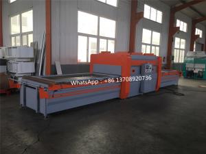 China Full auto PVC door cabinet vacuum membrane press machine price on sale