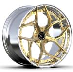 Audi Tt Custom Forged 20 Inch 2 Piece Polish Rims 6061 T6 Aluminum Alloy 5x112