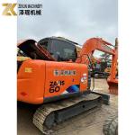 HITACHI ZX 60 6 ton Mini Secondhand Hydraulic Excavator with 0.22 m3 Bucket