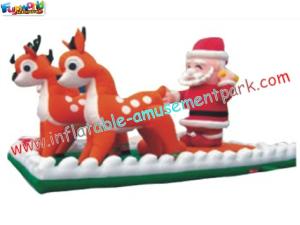 Wholesale Outdoor Inflatable blow up christmas festival decorations snowman, Santa claus Promotional from china suppliers