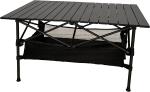 Roll-up Table, folding Plastic Wooden Design Coffee Lounge Patio Portable