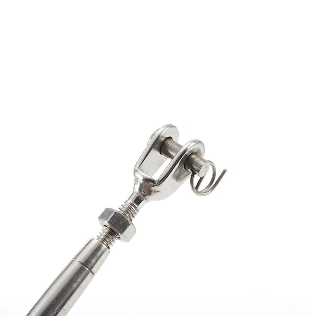 Stainless Steel Closed Body Turnbuckle Adjustable Tensioner U. S Type Drop Forged Turnbuckle Jaw&Jaw for Riggings