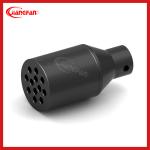 Stainless Steel Fiber Optic Fan Out Kit 2 / 4 / 6 / 8 / 12core Bundle Splitter