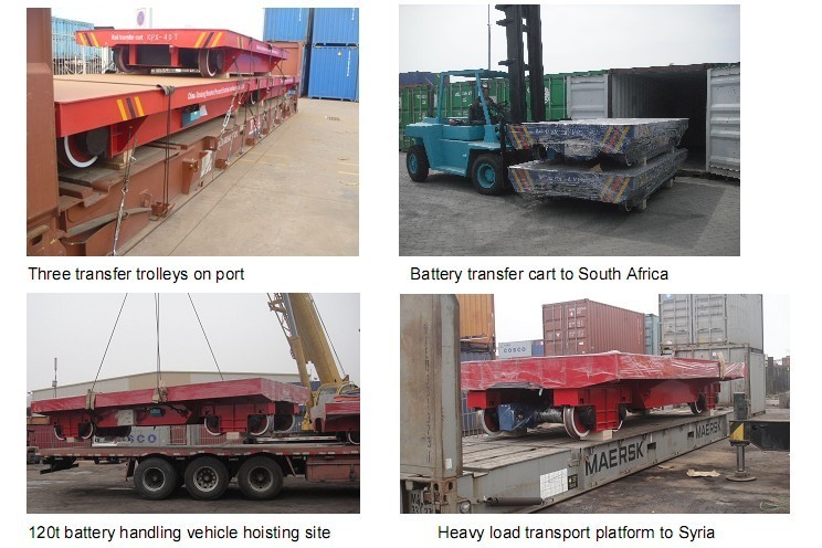 50t slag pot carrier on rail for steel mill production line transformer car