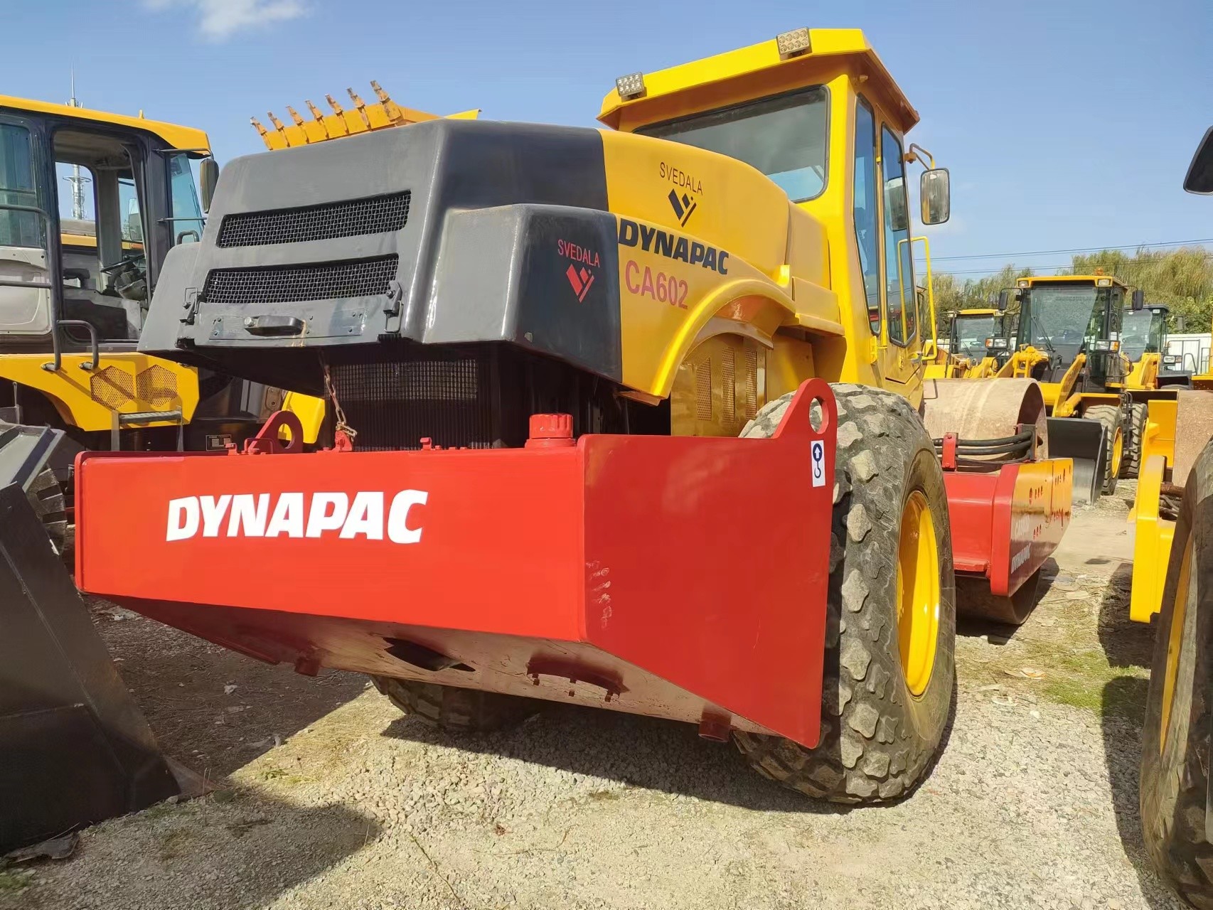 18T Used Road Roller Construction Equipment Dynapac CA602D