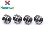 NPT1/4 Nickel Plated Brass EMC Power Cable Gland 18mm Thread