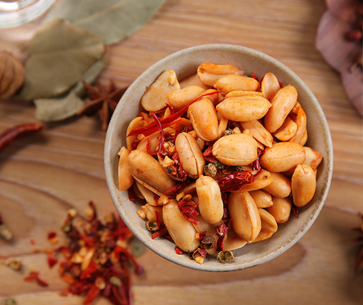 Delicious Nut Spicy Crunchy Peanuts BRC Chili Roasted Peanuts