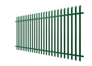 Wholesale Green PVC Coated Palisade Fence / Euro Fence For Colleges And Universities from china suppliers