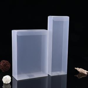 Wholesale Rectangular Clear PVC Packaging Boxes PP Plastic Gift Storage Box Packaging With Logo from china suppliers