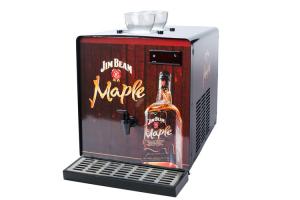 Wholesale Black Color Powder Coated Shot Chiller Machine , Liquor Chiller Dispenser 200w from china suppliers