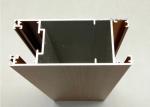 Silver 6063 T5 Anodized Aluminium Kitchen Profile For Cabinet Door