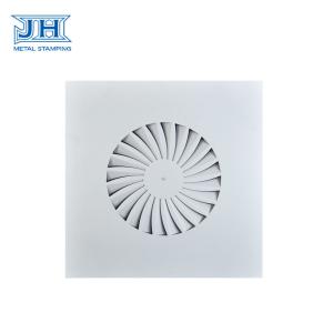 Wholesale Air Conditioning Assembly Parts SPCC Steel Square Swirl Diffuser Air Flow from china suppliers