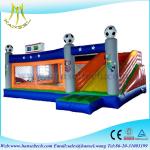 Hansel best quality inflatable soccer combo slide for children playing